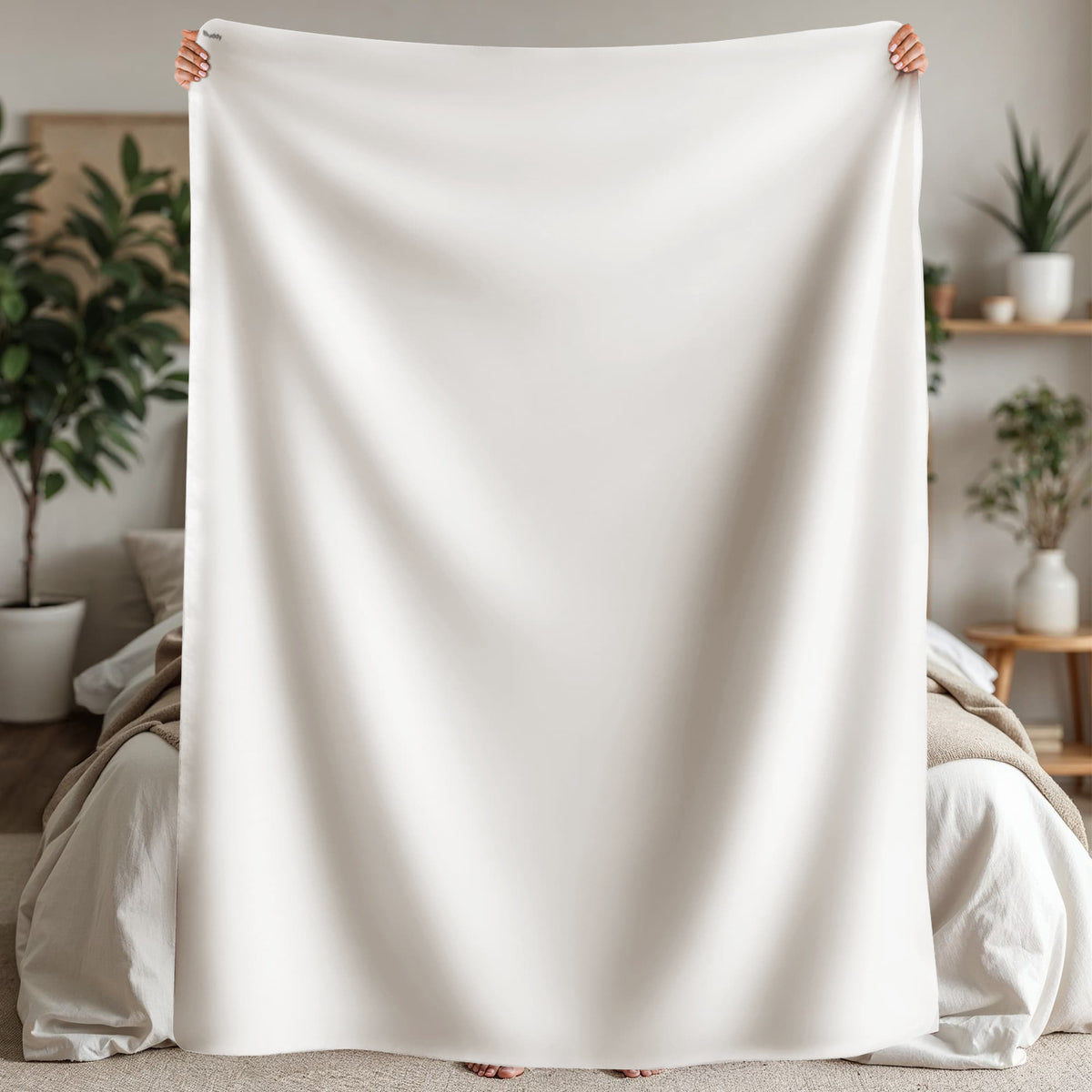 Pet Memory Sherpa Blanket – Portrait