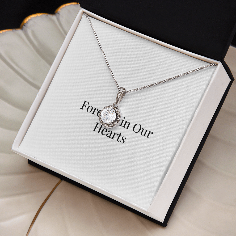 Forever in Our Hearts – Eternal Hope Memorial Necklace