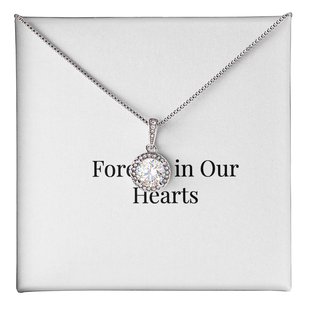 Forever in Our Hearts – Eternal Hope Memorial Necklace