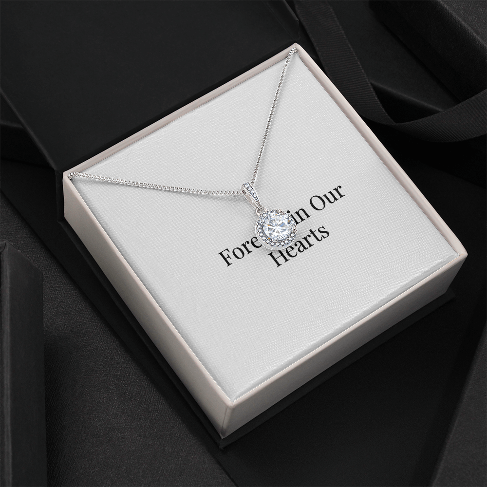 Forever in Our Hearts – Eternal Hope Memorial Necklace