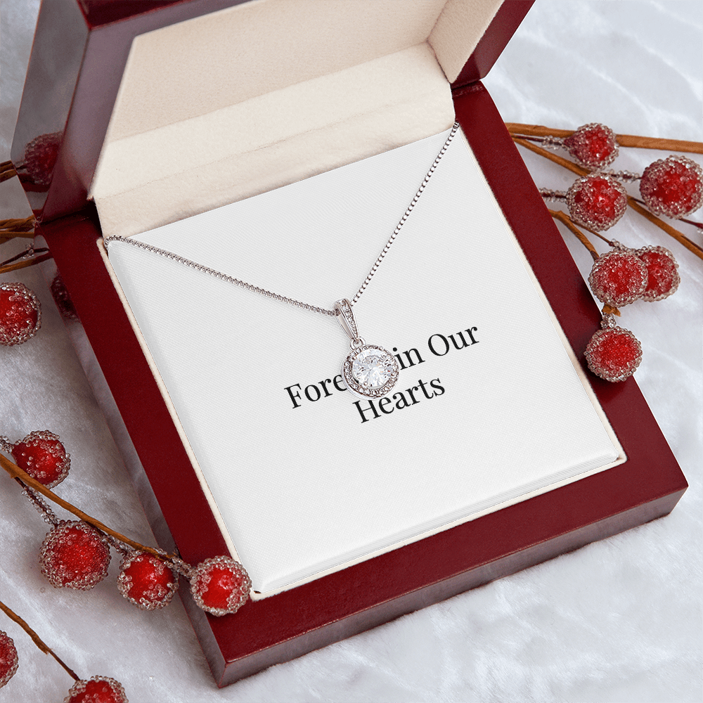 Forever in Our Hearts – Eternal Hope Memorial Necklace