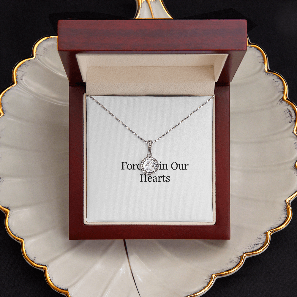 Forever in Our Hearts – Eternal Hope Memorial Necklace