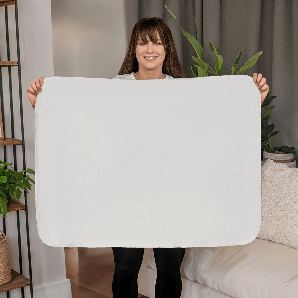 Pet Memory Sherpa Blanket – Landscape