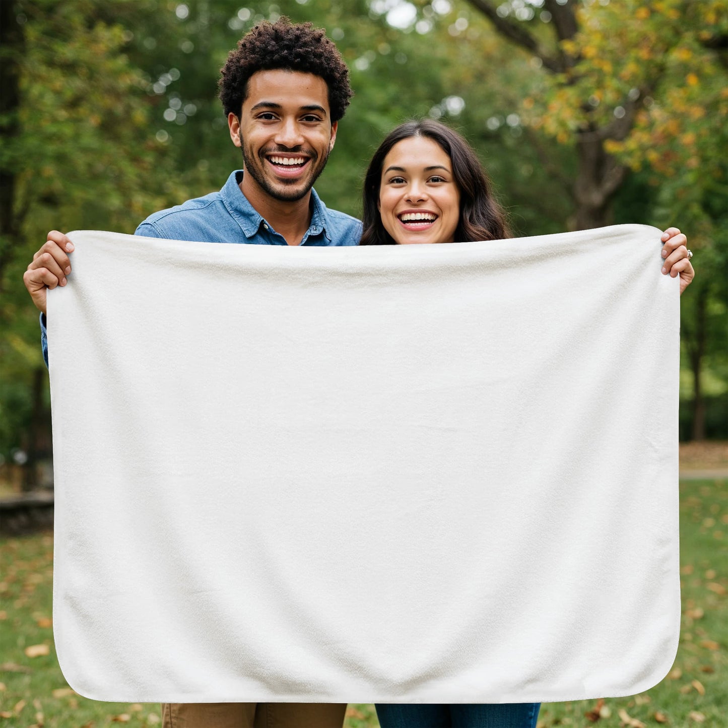 Pet Memory Sherpa Blanket – Landscape