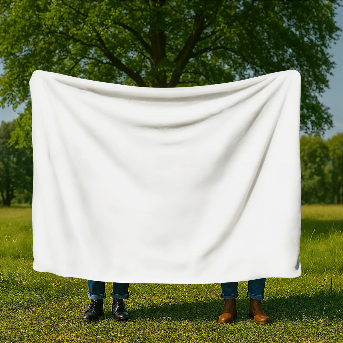 Pet Memory Sherpa Blanket – Landscape