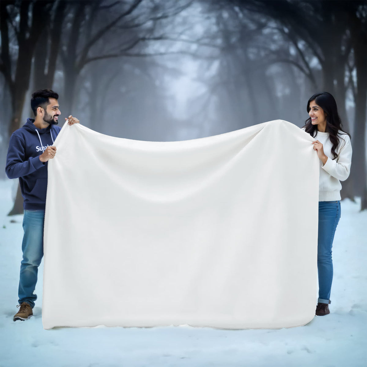 Pet Memory Sherpa Blanket – Landscape